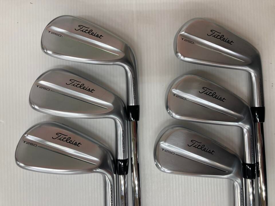 タイトリスト T250 アイアン 6本（5-P）モーダス105（S）☆ 中古美品