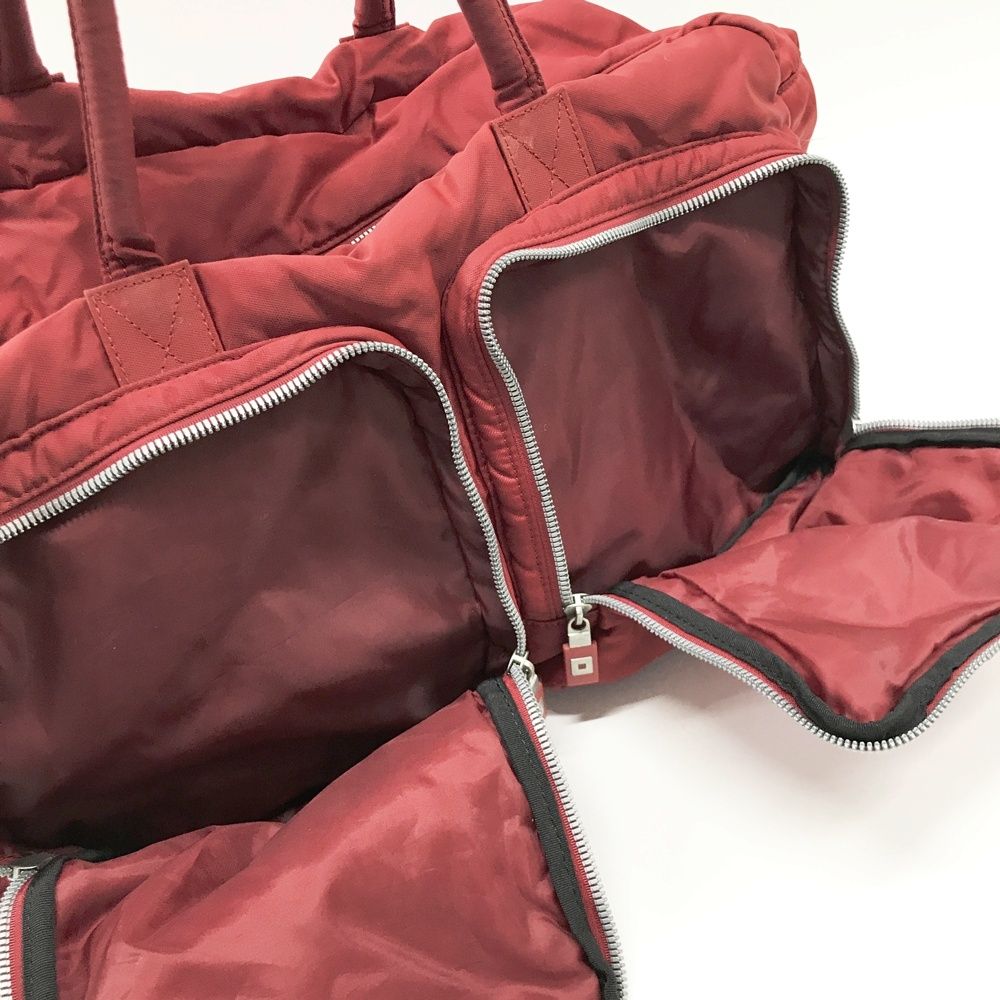 ONOFF オノフ 2WAY ボストンバッグ レッド系 [240101598742] ゴルフ