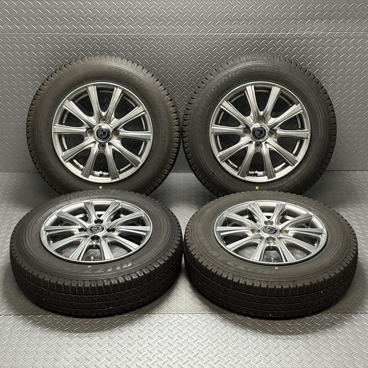 送料無料【バリ溝23年】ブリザック VL1 155/80R14 2023年製造 INTER 