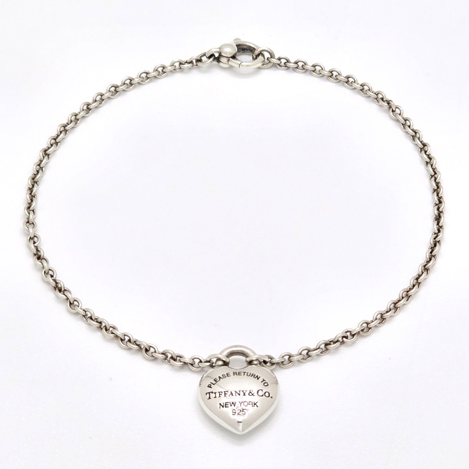 最後に値下げ TIFFANY&Co フルハートブレスレット スターリング