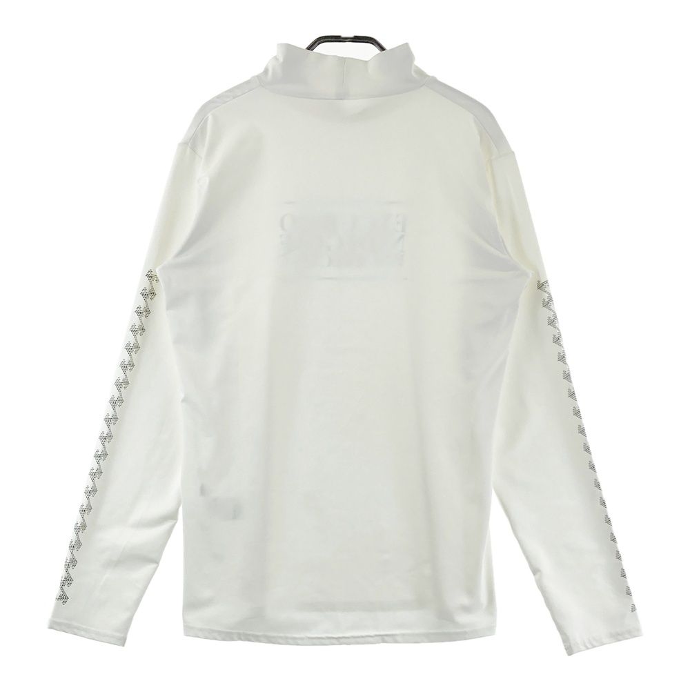 レザレクション ホワイト長袖ハイネックシャツ サイズ：M RESURRECTION レザレクション ハイネック 長袖Tシャツ