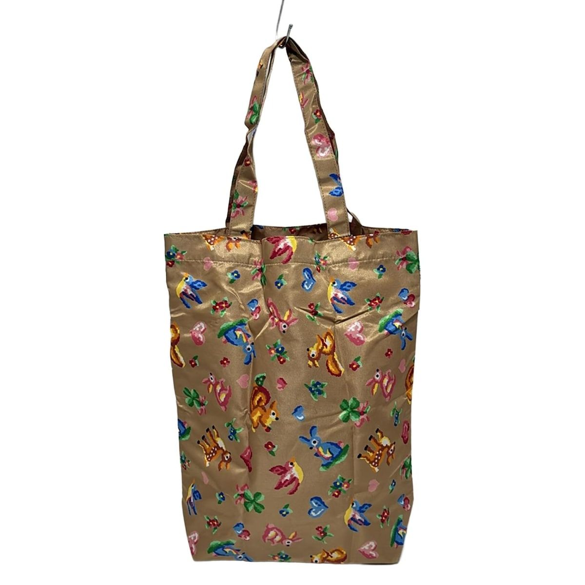 FEILER(フェイラー) トートバッグ美品 - ベージュ×ピンク×マルチ