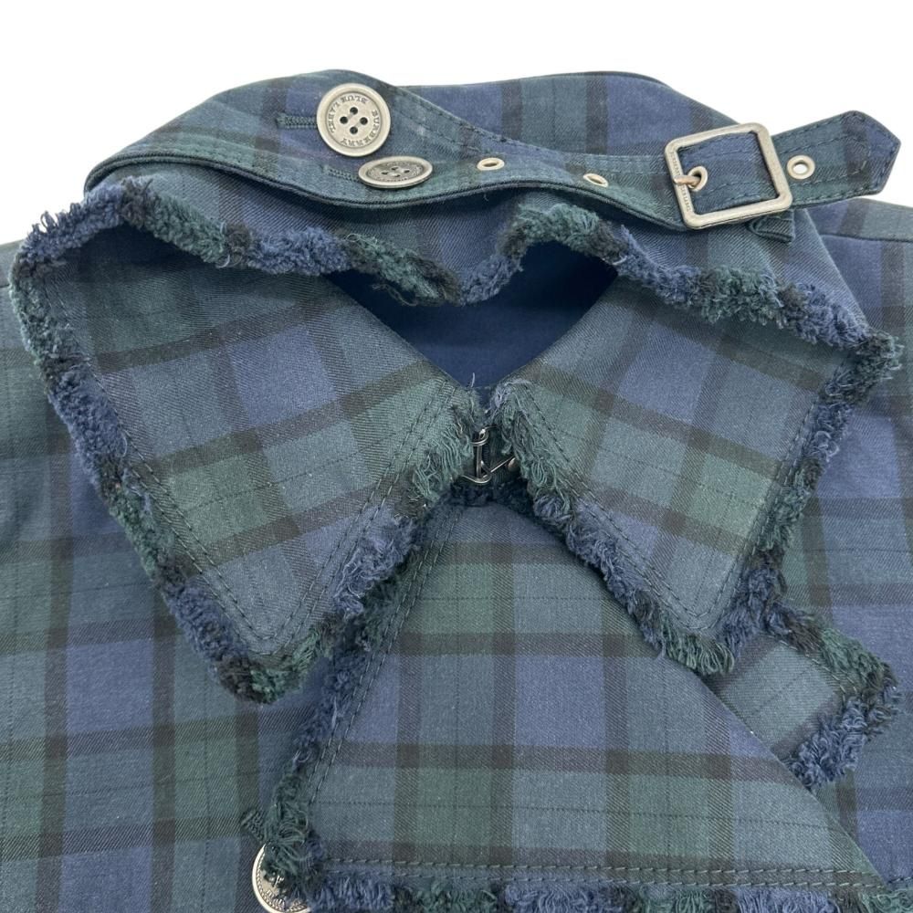 BURBERRY BLUE LABEL/バーバリーブルーレーベル】チェック柄 トレンチ