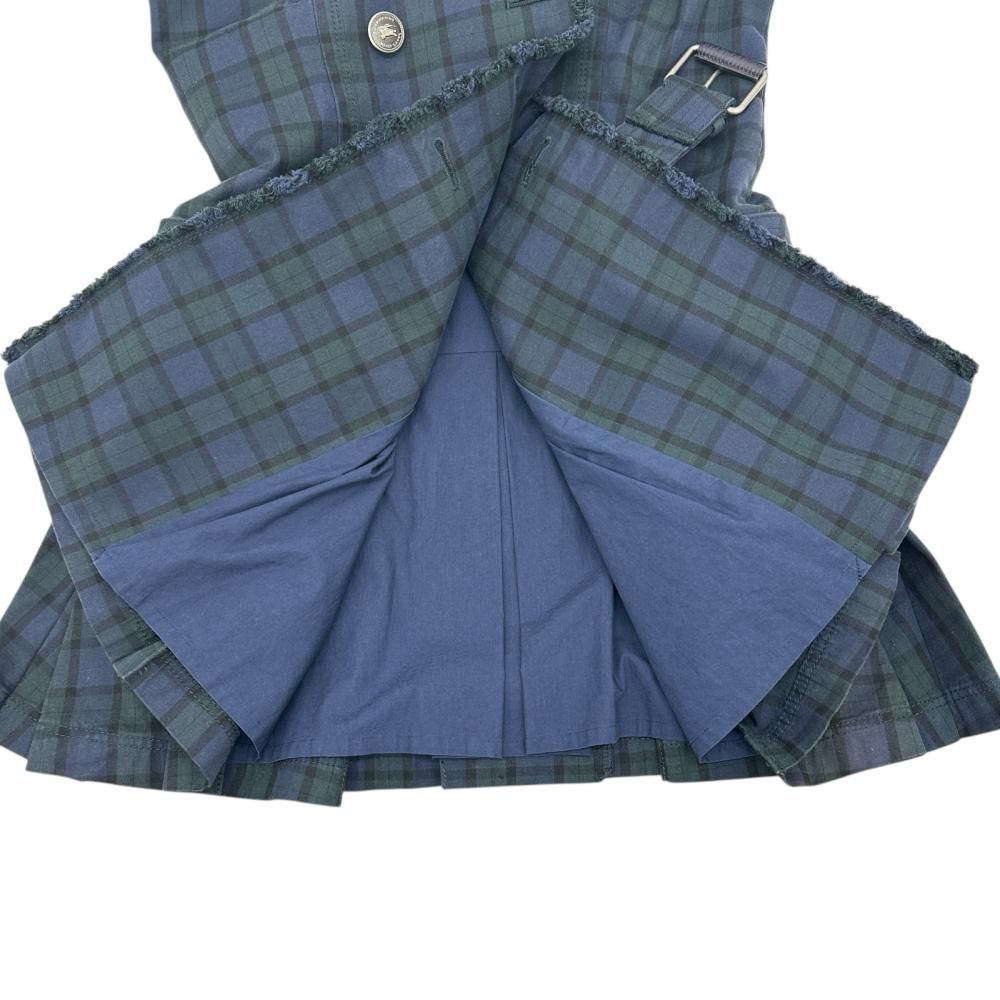 BURBERRY BLUE LABEL/バーバリーブルーレーベル】チェック柄 トレンチ