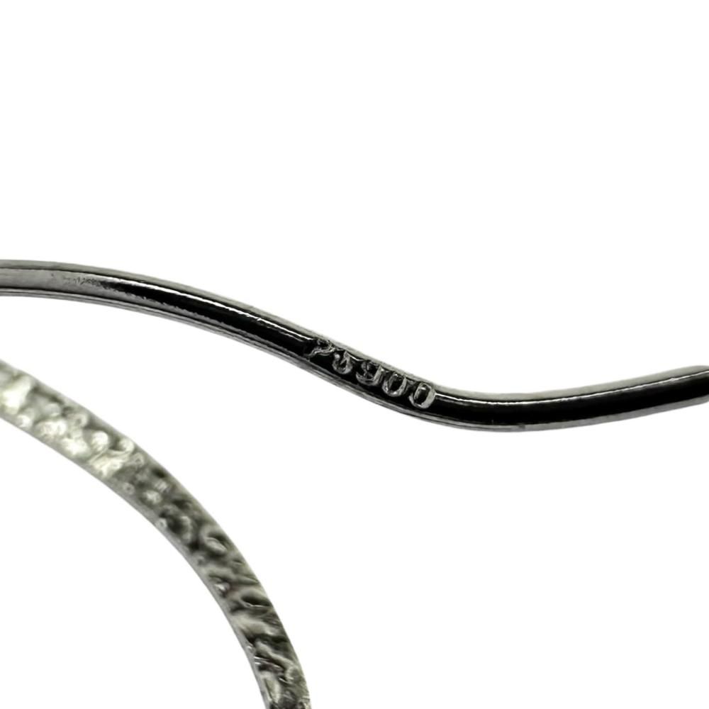 アコヤ真珠5mmUP ピアス Pt900プラチナ 1.3g レディース 【中古