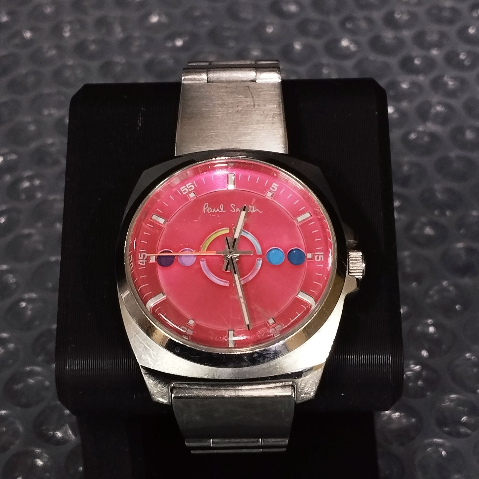 D26799】ポール・スミス ファイブアイズ ホリゾンタル ピンク