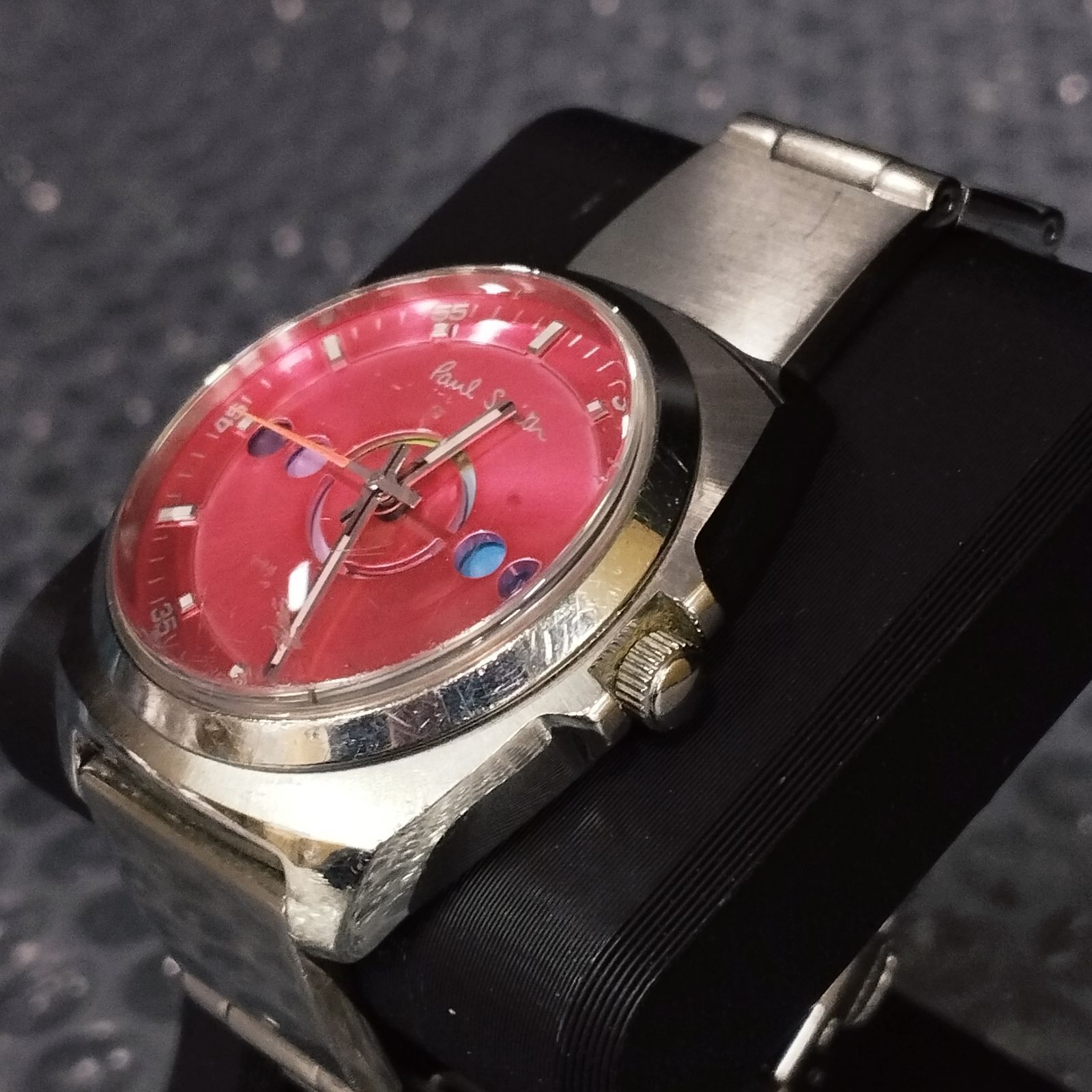 D26799】ポール・スミス ファイブアイズ ホリゾンタル ピンク 