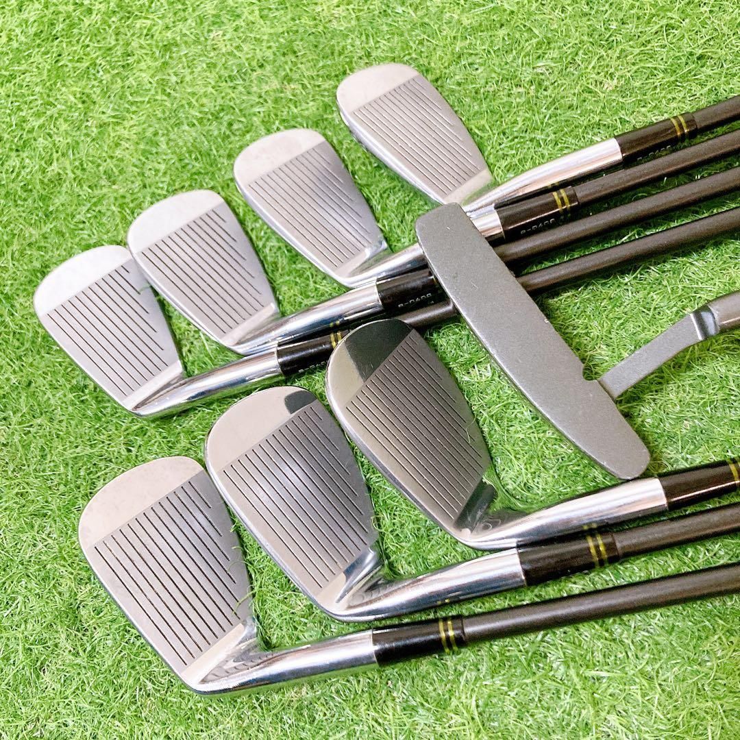 M4.バック未使用　ミズノ　初心者オススメ　ゴルフクラブ　メンズセット　13本 M4.ミズノ 初心者オススメ ゴルフクラブ メンズセット 右利き 12本