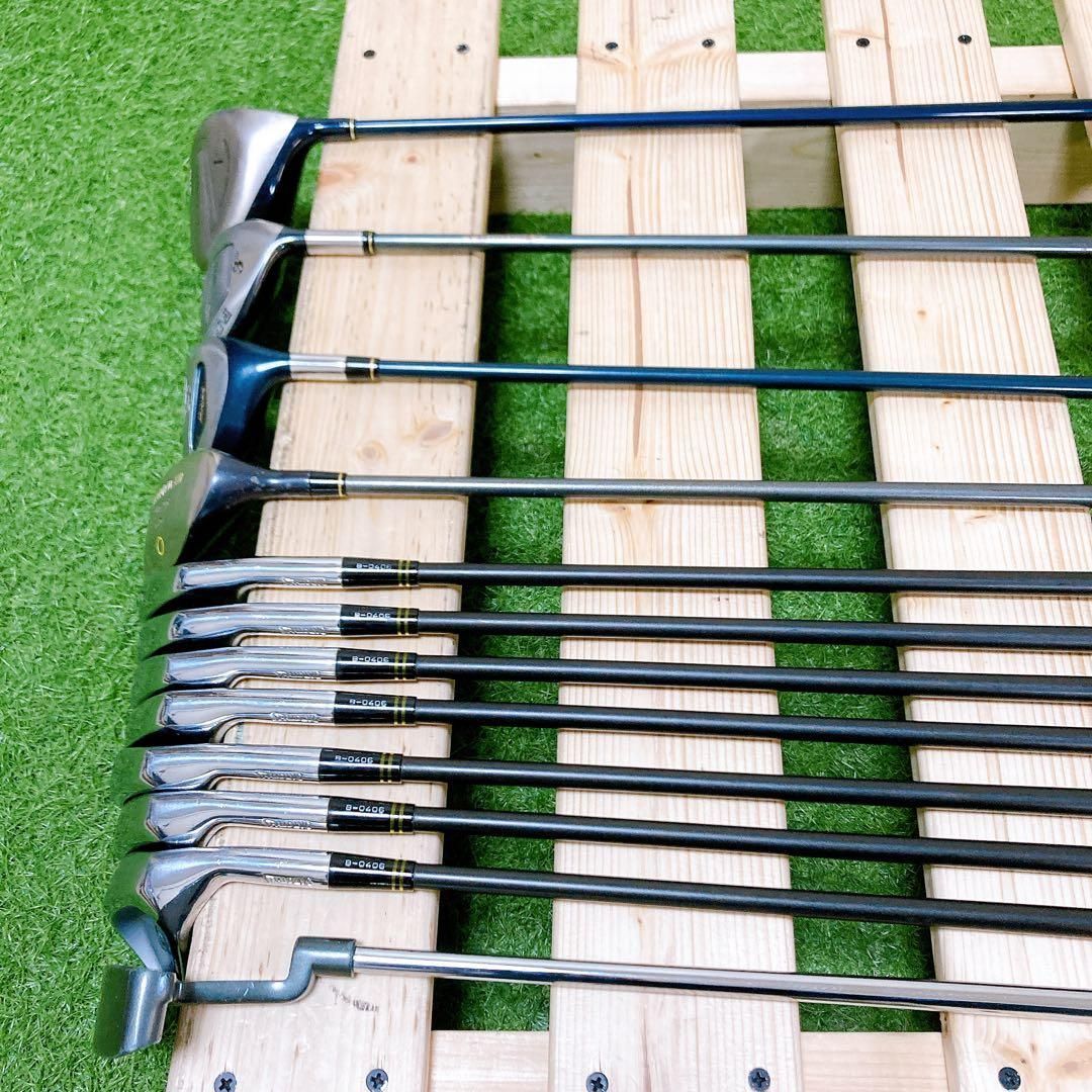 M4.ミズノ 初心者オススメ ゴルフクラブ メンズセット 右利き 12本