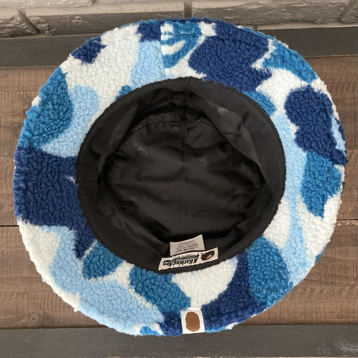 ABC CAMO BOA FLEECE BUCKET HAT Mサイズ a bathing ape BAPE ABC CAMO