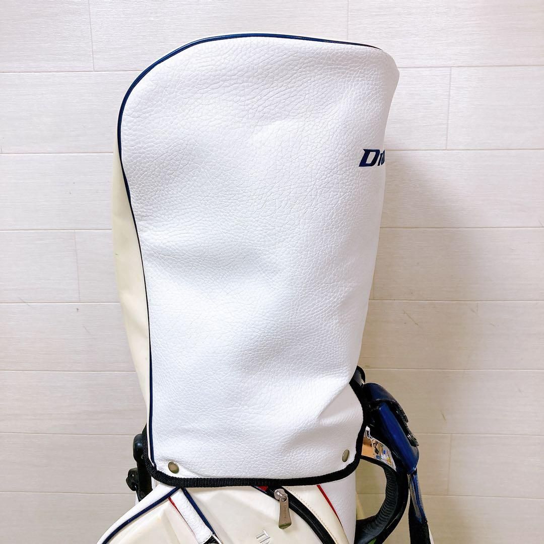 M1.ディアマナ スタンド式 エナメル高級キャディバッグ ゴルフクラブ