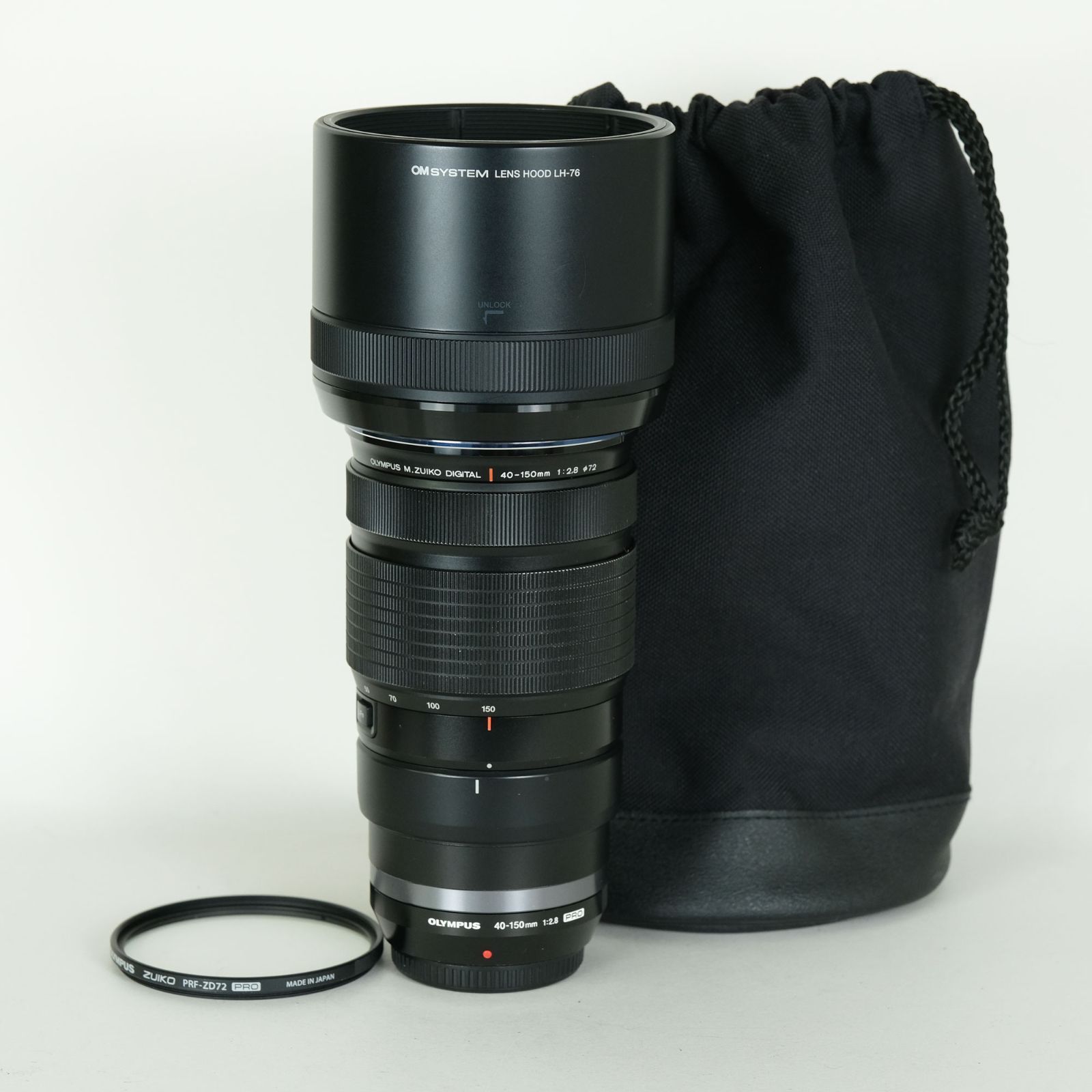 良品 | フィルター付] OLYMPUS M.ZUIKO DIGITAL ED 40-150mm F2.8 PRO