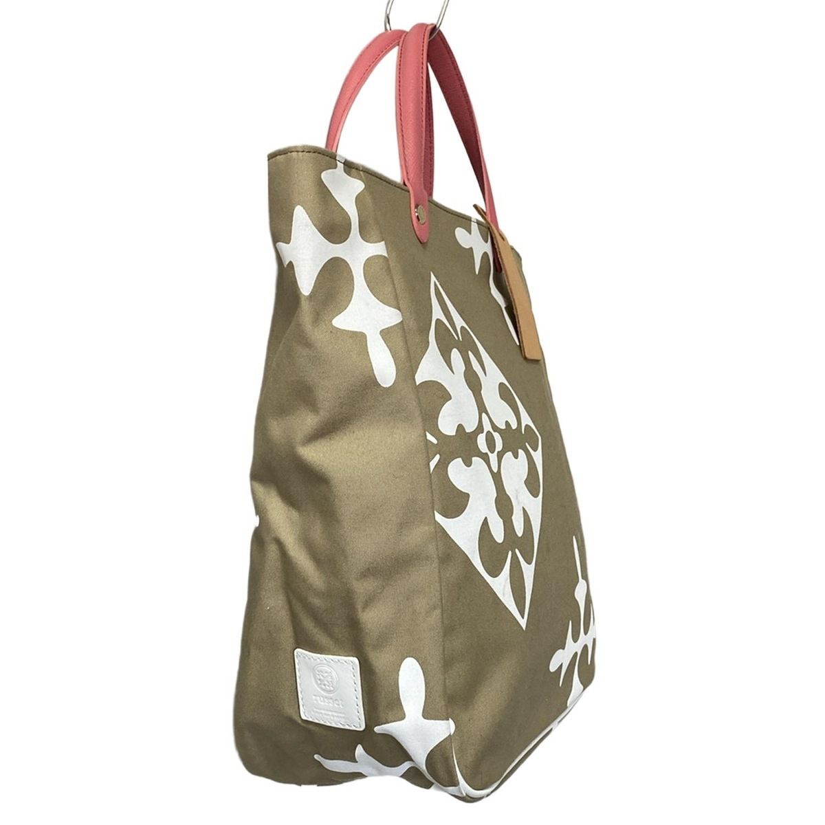 【美品】ラシットソフトレザートートバッグ ピンクベージュ 美品】ラシットソフトレザートートバッグ ピンクベージュ - メルカリ