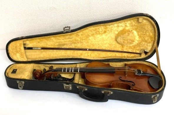 バイオリン木曽鈴木本体とケース 1964年製ヴィンテージバイオリン
