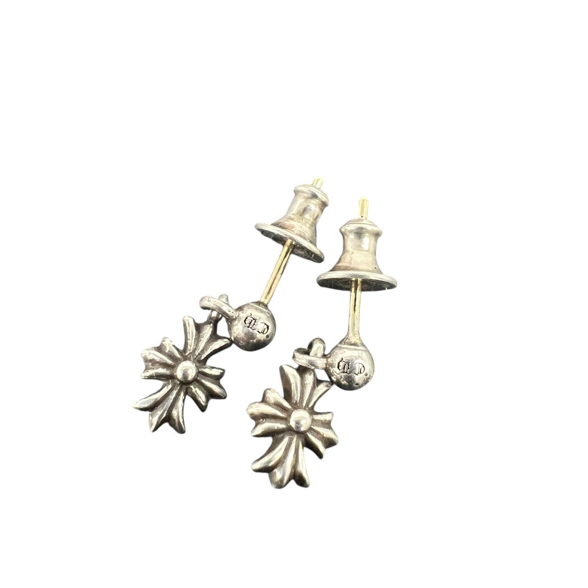 CHROME HEARTS 希少 美品 クロムハーツ タイニーE CHプラス ドロップ