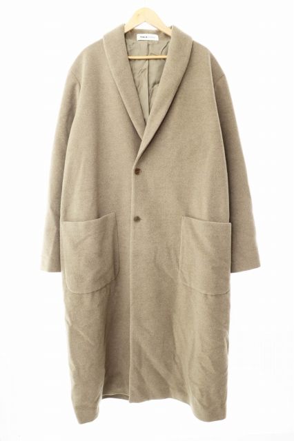 オーラリー AURALEE ×TEKLA テクラ 24AW ROBE COAT ローブコート A24AC01AT 5 ベージュ ブランド古着ベクトル 250118