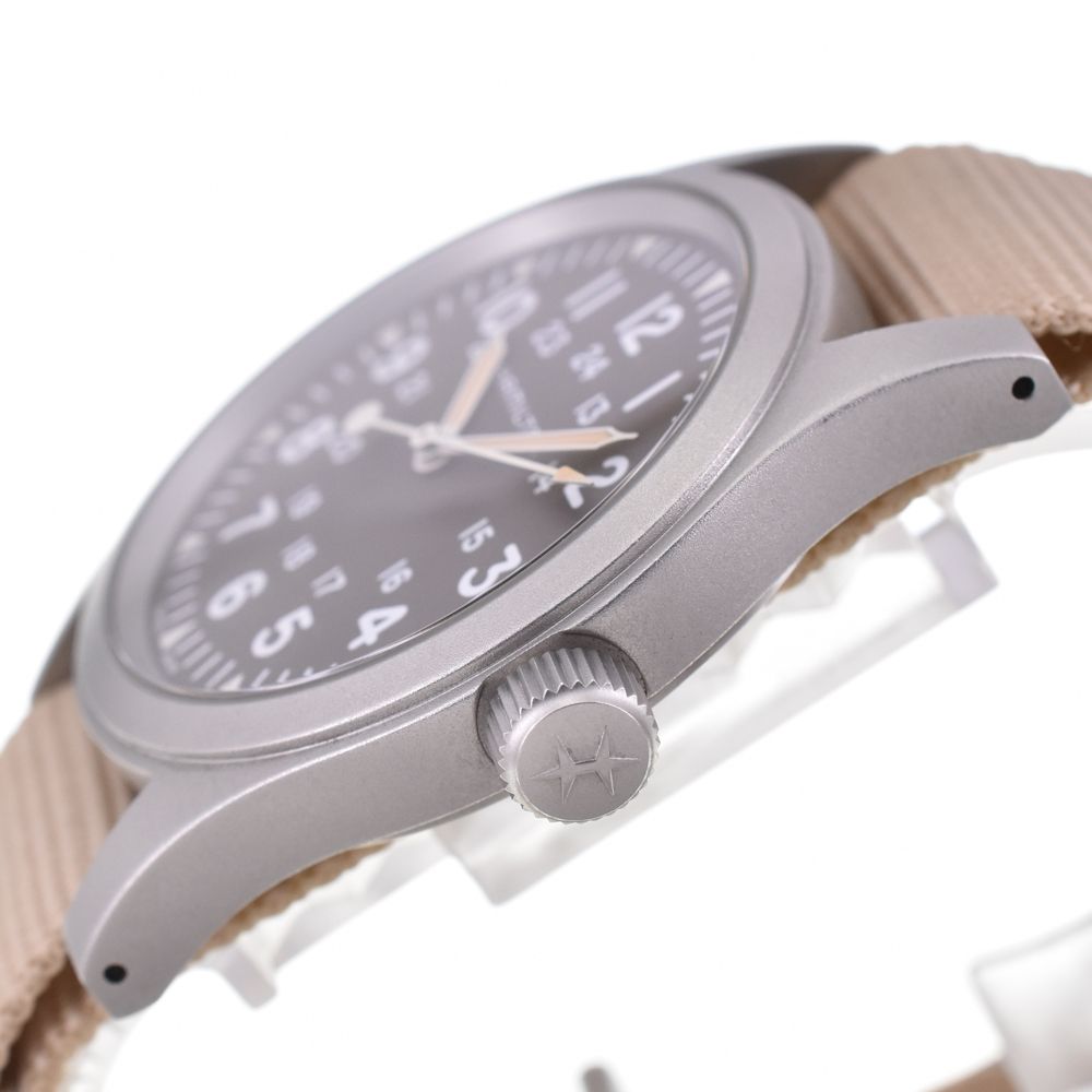 ハミルトン HAMILTON H694290 カーキ フィールド 手巻き メンズ 美品