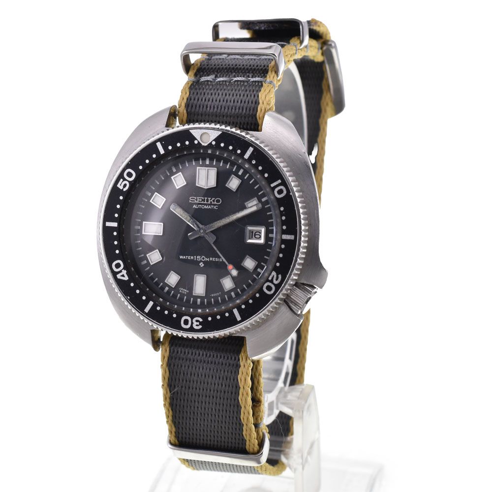 セイコー SEIKO 6105-8110 セカンドダイバー 植村直己モデル Cal.6105B