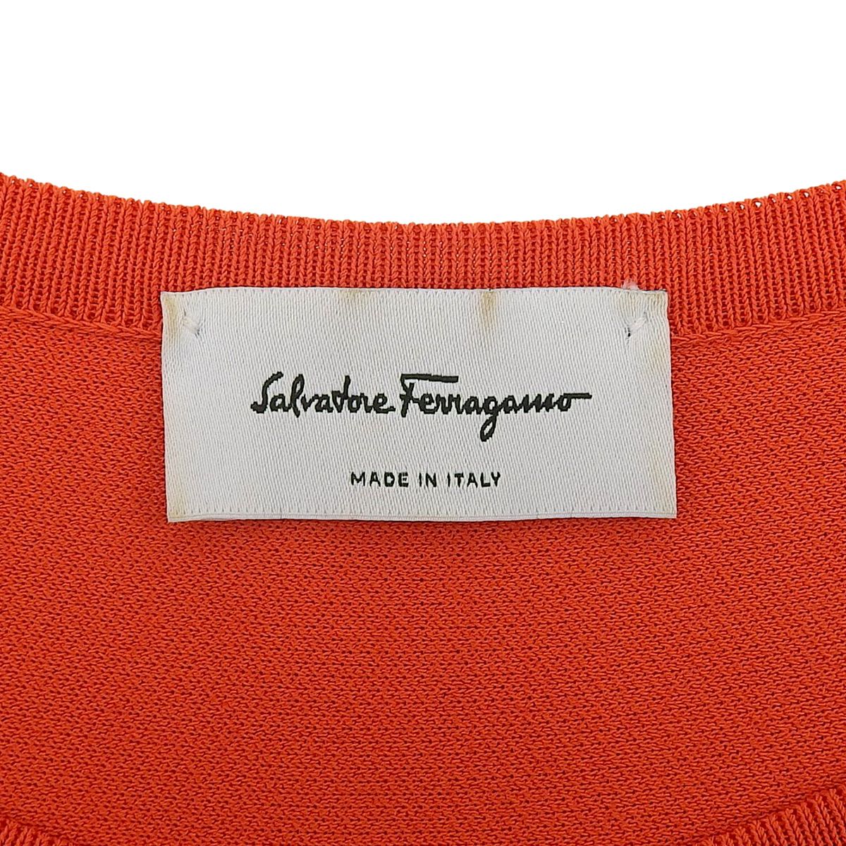 Salvatore Ferragamo(フェラガモ) 半袖 プリーツ ワンピース アパレル  
