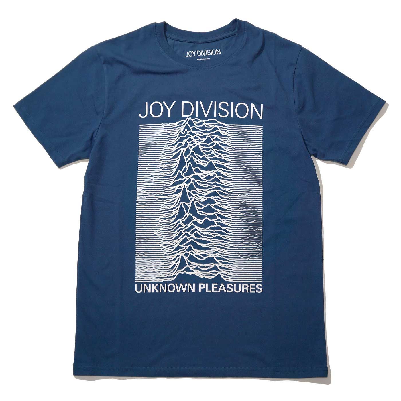 公式 新品 Joy Division Tシャツ デニムブルー ジョイディヴィジョン