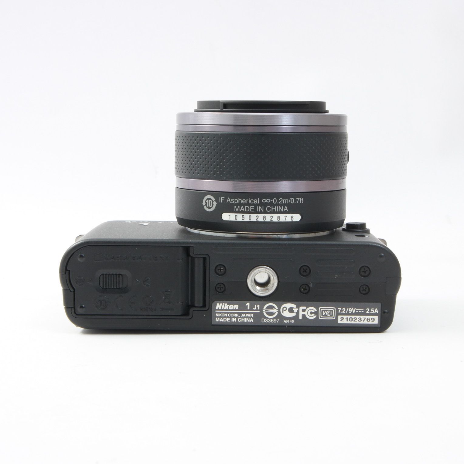 ニコン Nikon1 J1 ブラック + 1NIKKOR 10-30mm VR レンズセット