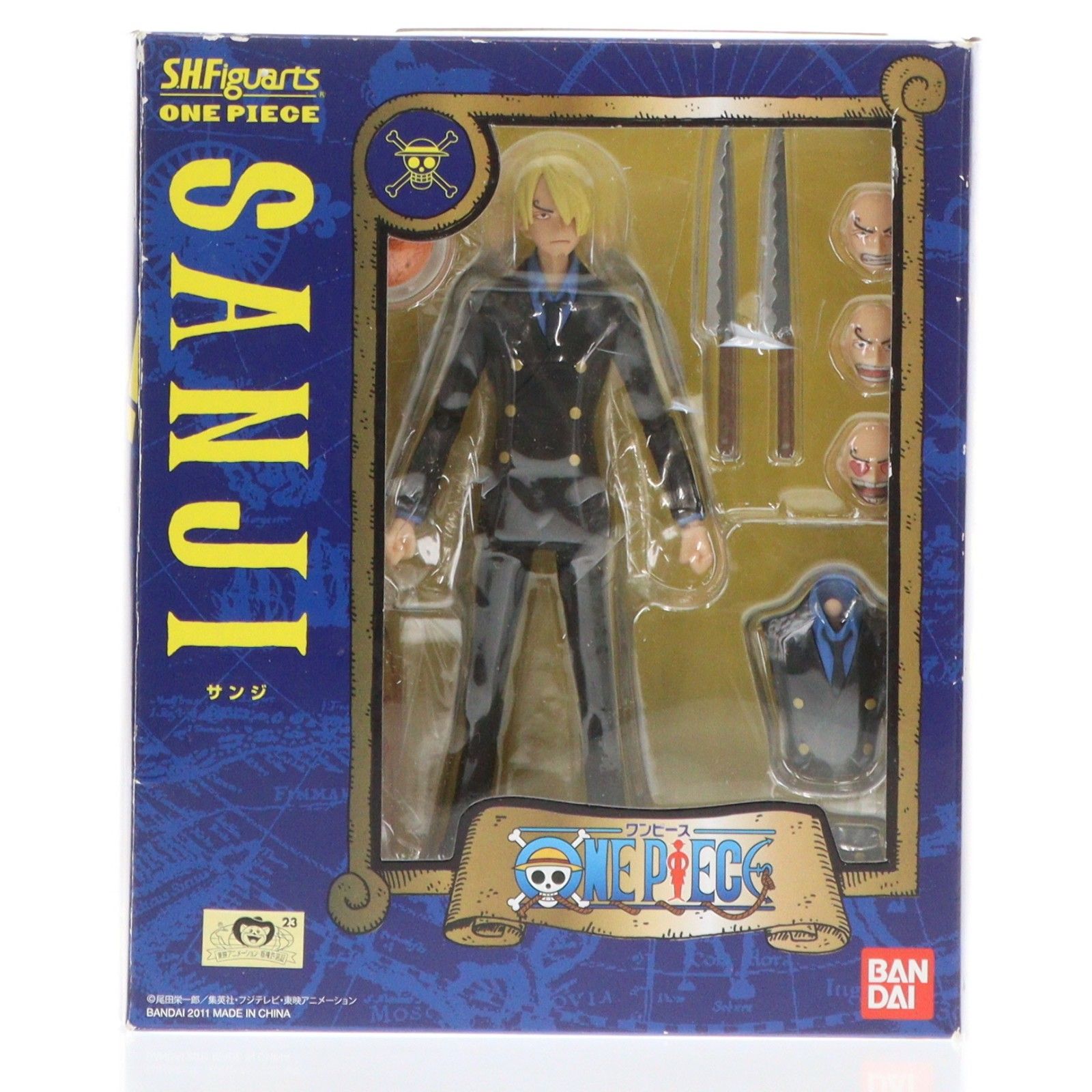 S.H.Figuarts(フィギュアーツ) サンジ ONE PIECE(ワンピース) 完成品 