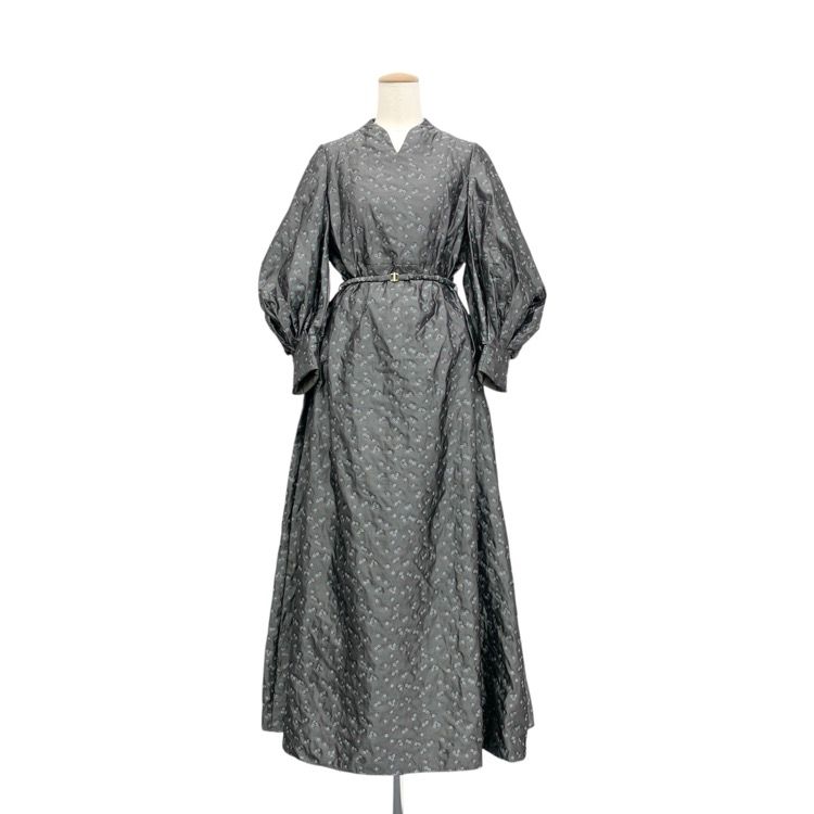 Mame Kurogouchi マメクロゴウチ Osmanthus Motif Jacquard Dress