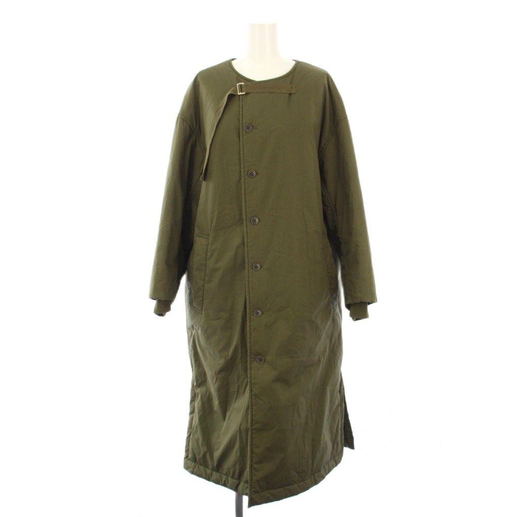 UNIVERSAL TISSU:タイプライターキルティング コート ユニバーサルティシュ UNIVERSAL TISSU タイプライターキルティング