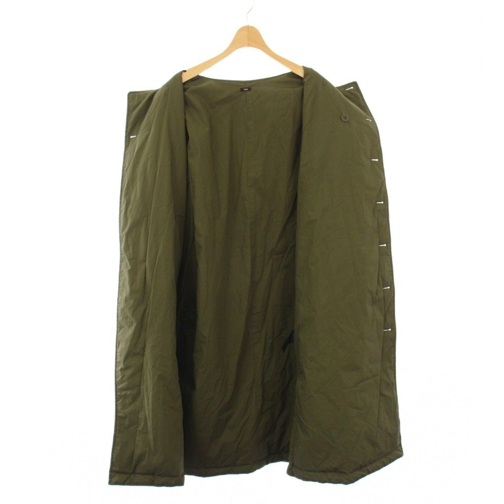 UNIVERSAL TISSU:タイプライターキルティング コート ユニバーサルティシュ UNIVERSAL TISSU タイプライターキルティング