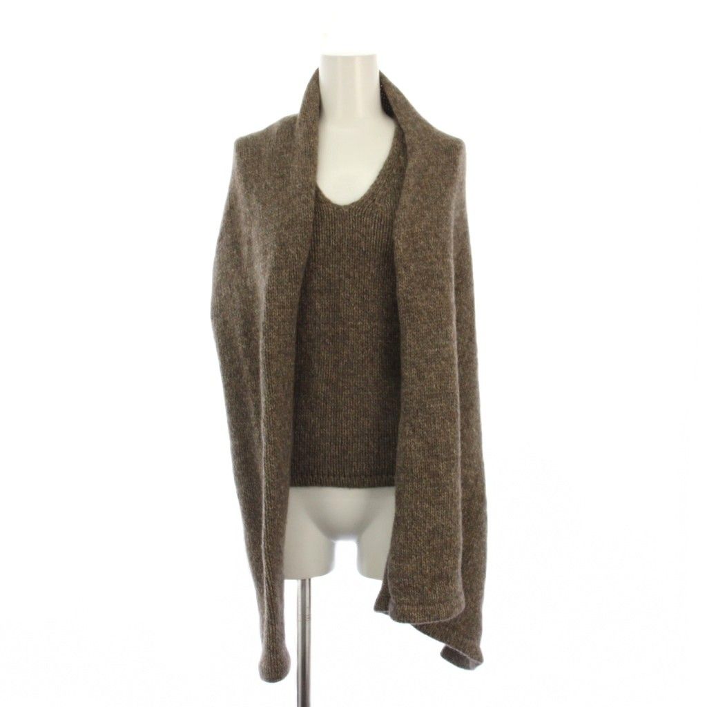 美品✨マックスマーラ　ウール　アンサンブル　カーディガン　タートルニット　M Max Mara（マックスマーラ） カーディガン VILLAR ヴィッラール