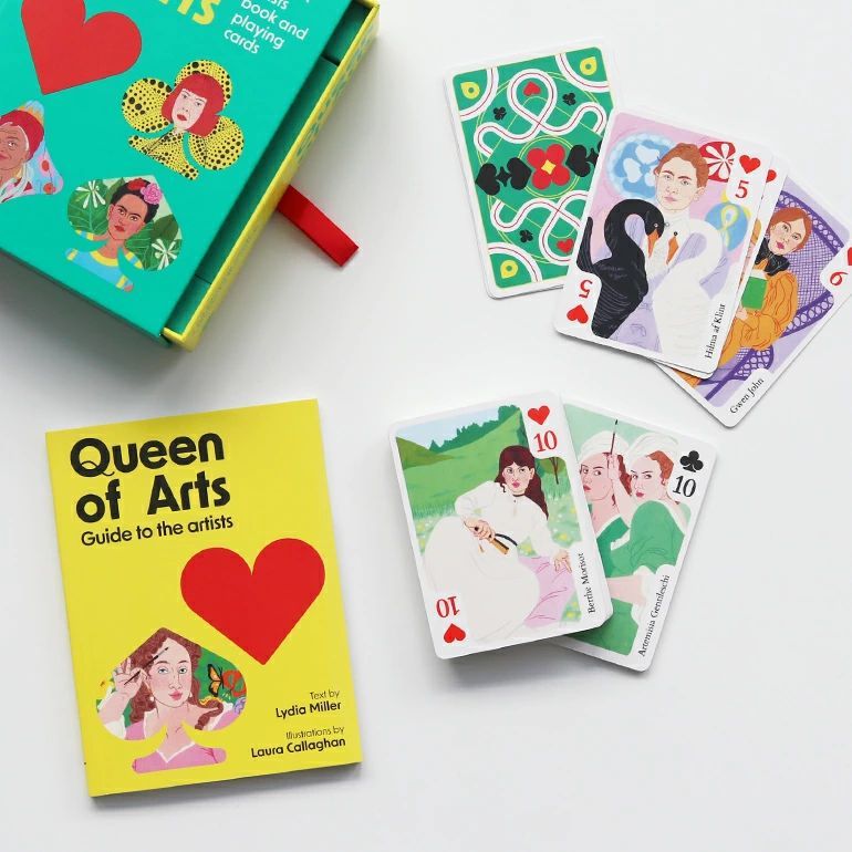 新品】【1点販売】QUEEN OF ARTS: WOMEN ARTISTS BOOK AND PLAYING