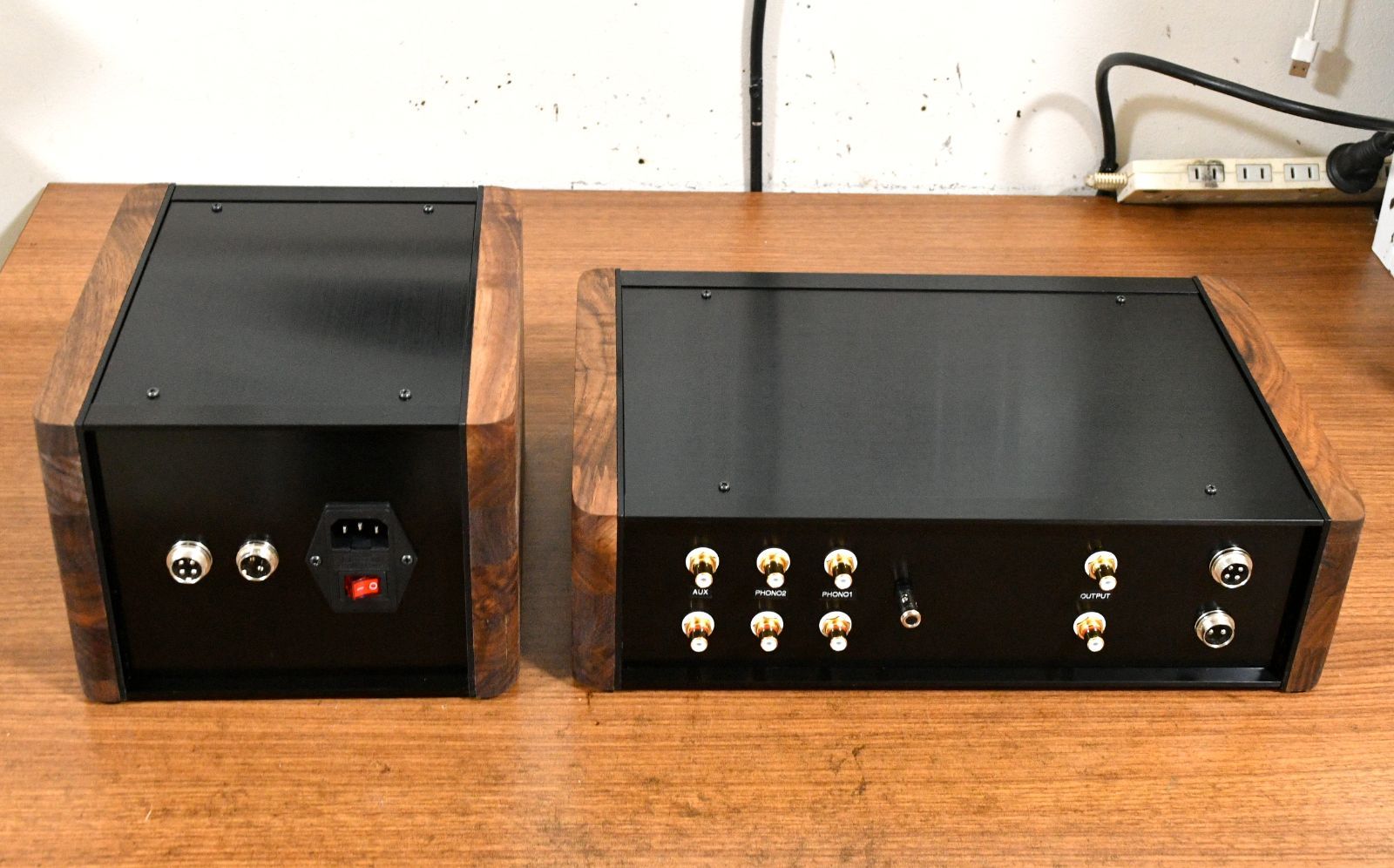 受注生産】音門製 真空管式のLCR型のプリアンプ フォノステージ付き