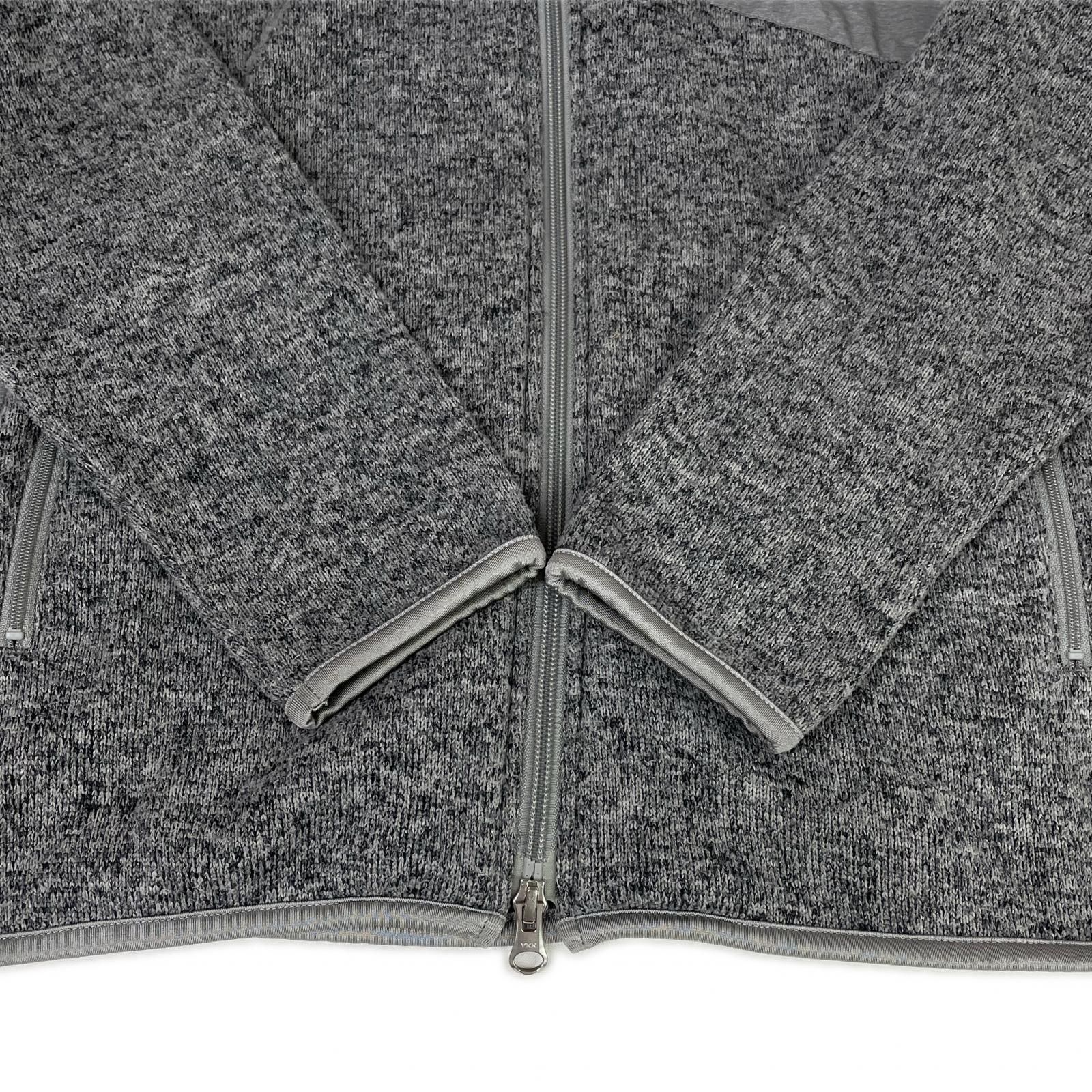 中古 メンズ キャロウェイ Callaway ニットアウター L グレー 杢調