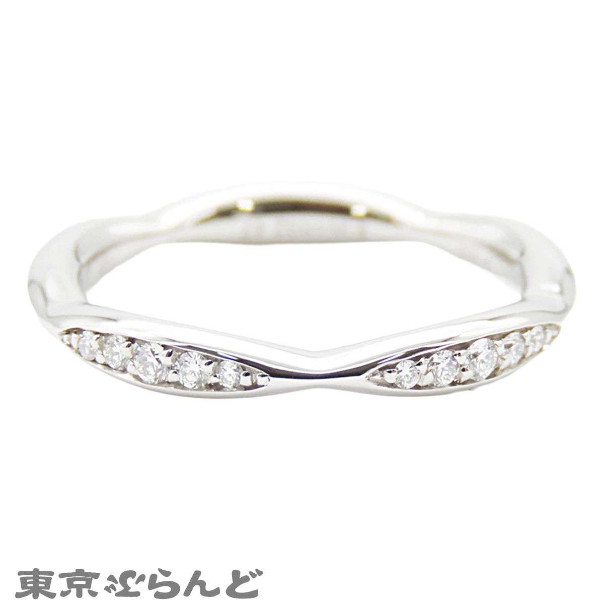 シャネル CHANEL カメリアコレクション ハーフエタニティリング