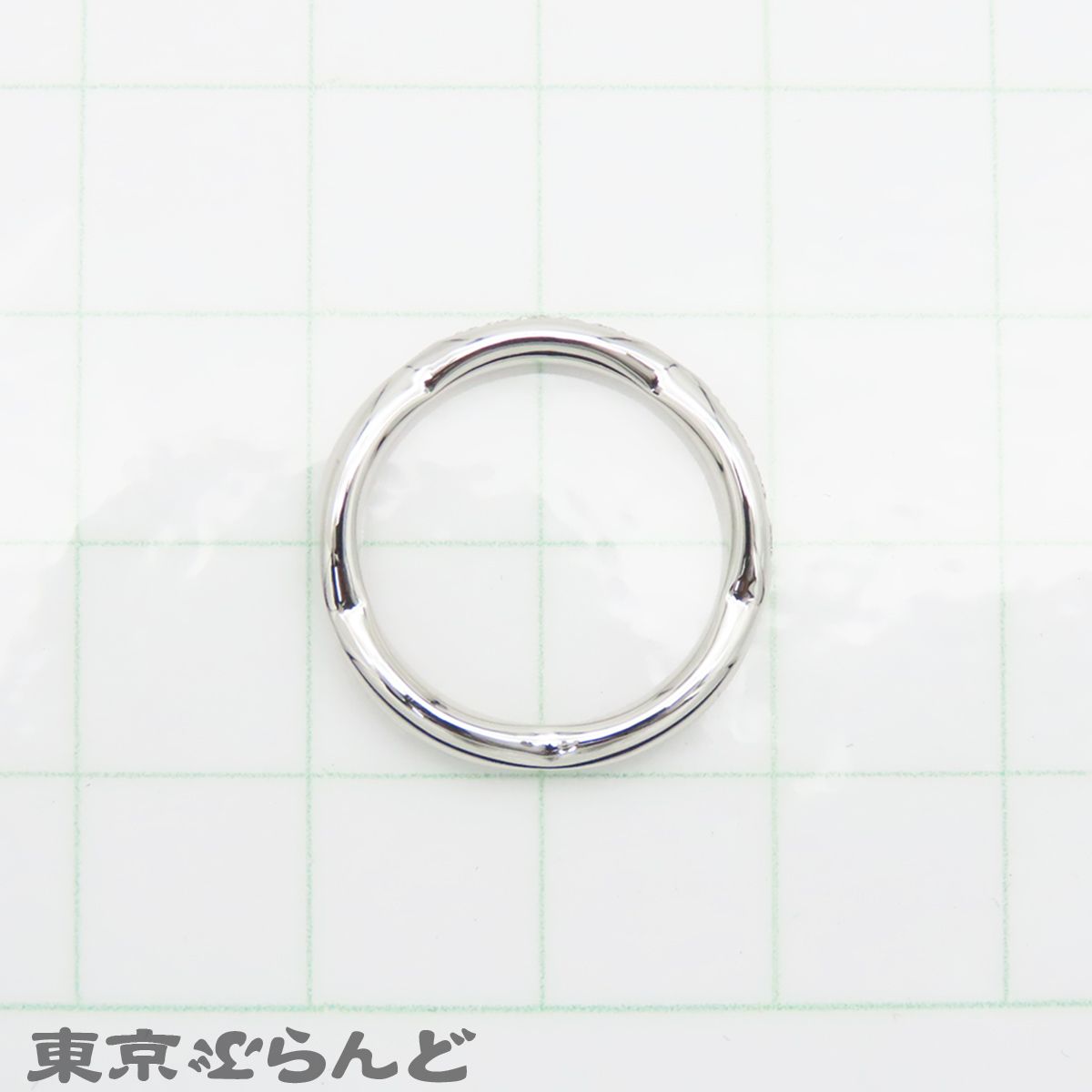 シャネル CHANEL カメリアコレクション ハーフエタニティリング 