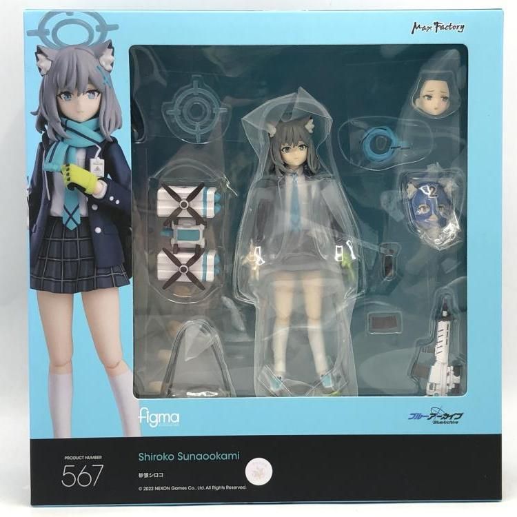 中古】未開封・特典付)figma 砂狼シロコ 「ブルーアーカイブ -Blue