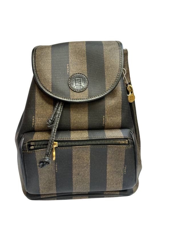 FENDI フェンディ ペカン柄 pvcレザー リュックサック 【LVU25011049