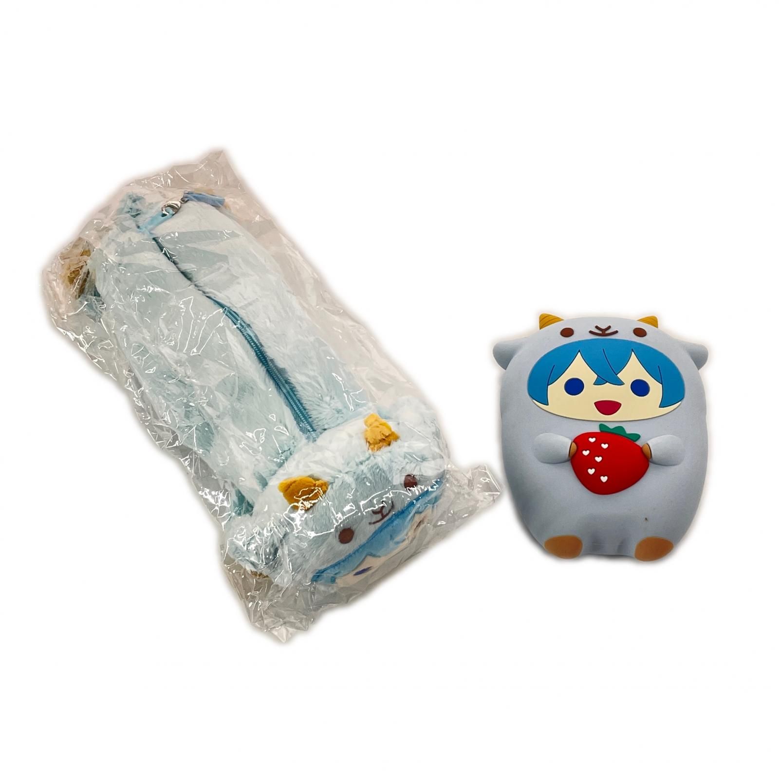 2点 まとめ売り すとぷり ころん ペンケース シリコンポーチ