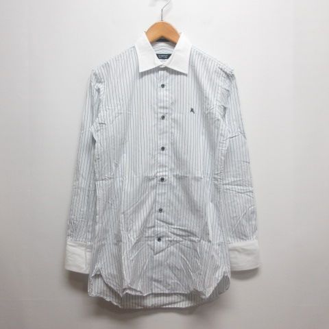 バーバリーブラックレーベル BURBERRY BLACK LABEL クレリック シャツ