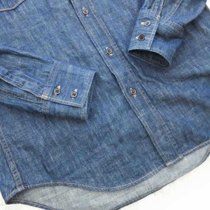 サンローラン パリ SAINT LAURENT PARIS 15AW ウエスタン デニムシャツ