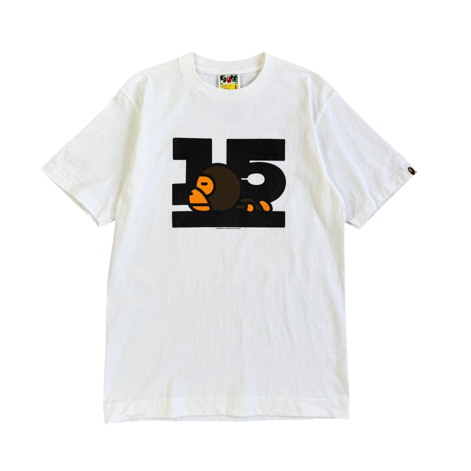 A BATHING APE / アベイシングエイプ NOWHERE 15周年記念Tシャツ BABY