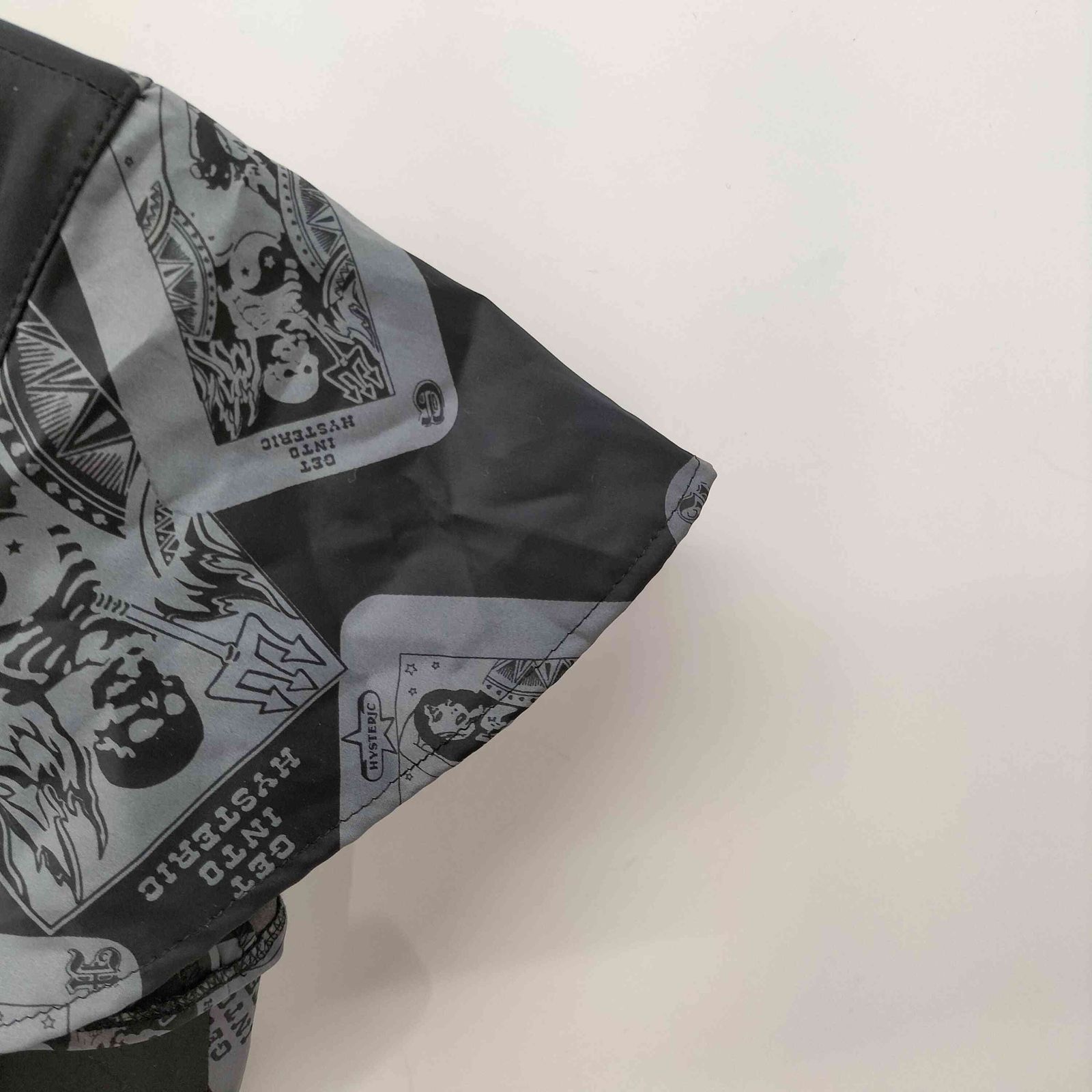 ヒステリック HYSTERIC トランプ ポーカー 総柄 ギャザー ワンピース  