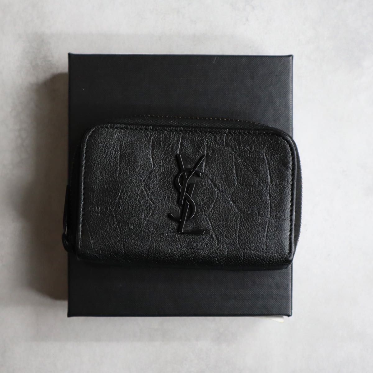 付属品完備】 YSL SAINT LAURENT サンローラン / エンボスクロコダイル