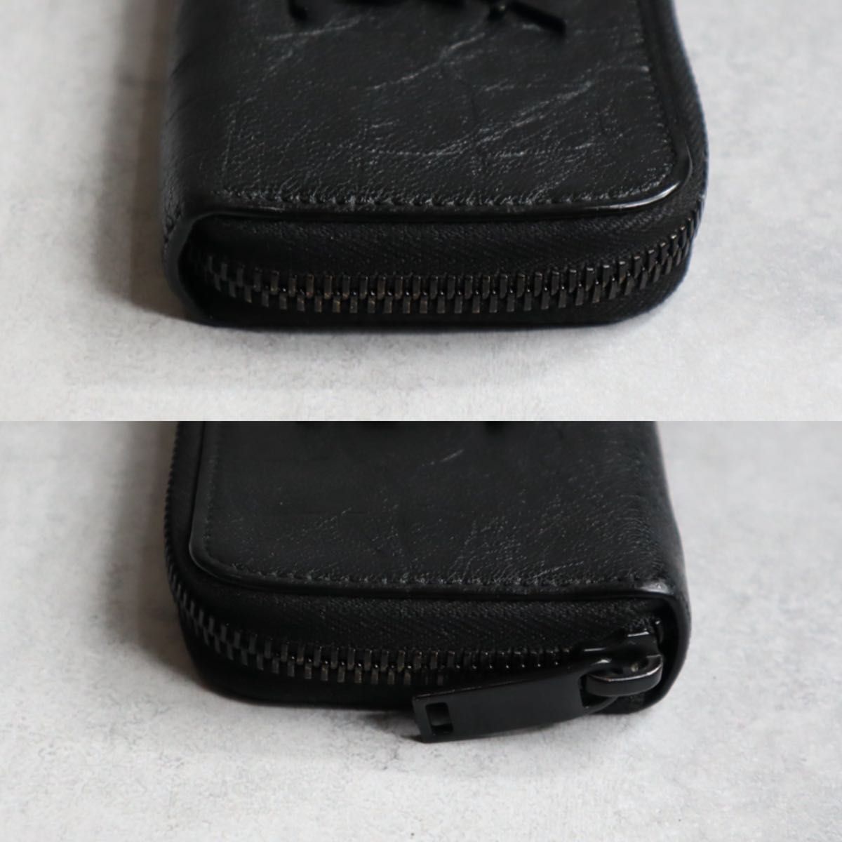 付属品完備】 YSL SAINT LAURENT サンローラン / エンボスクロコダイル