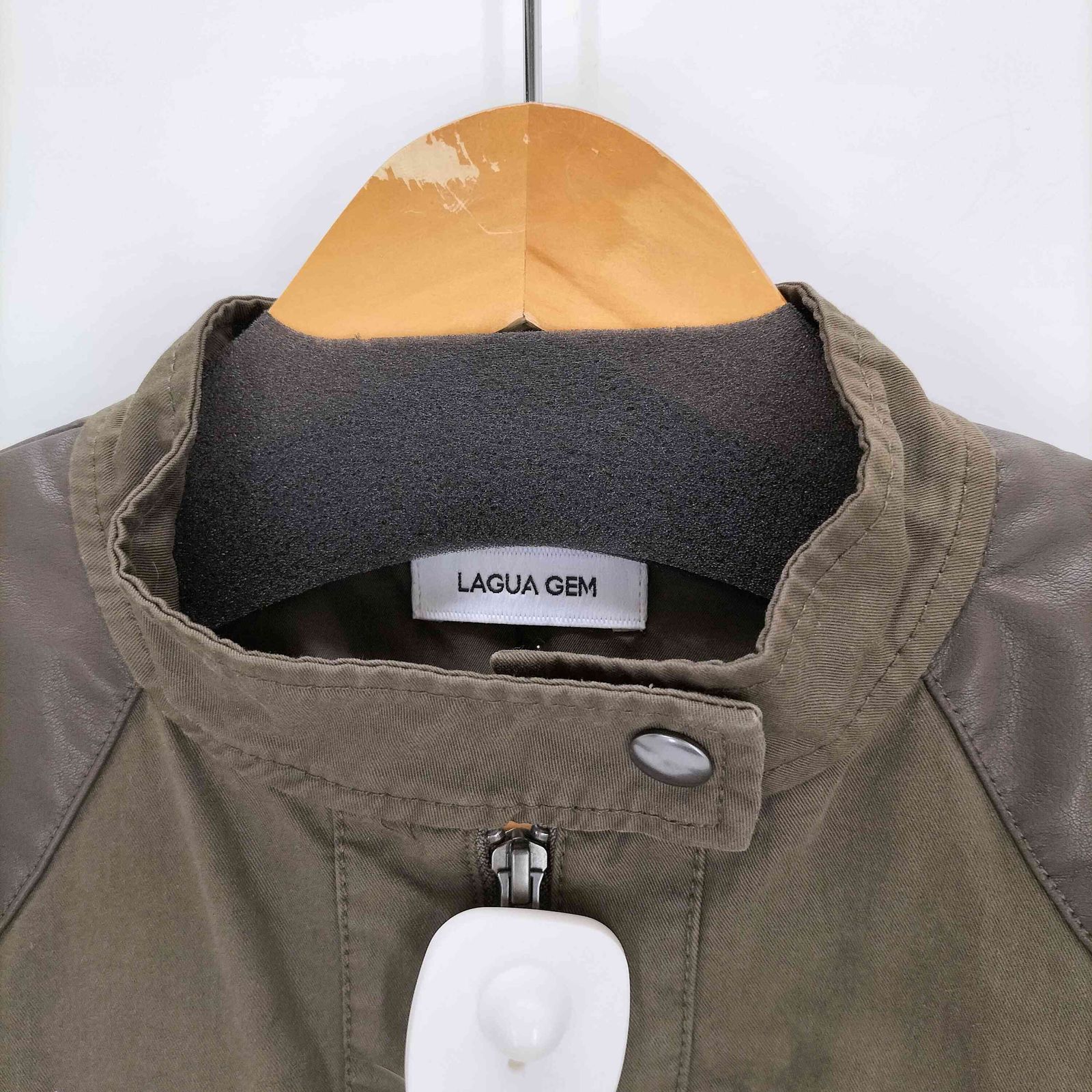 ラグアジェム LAGUA GEM LINE DOCKING COTTON ジャケット レディース