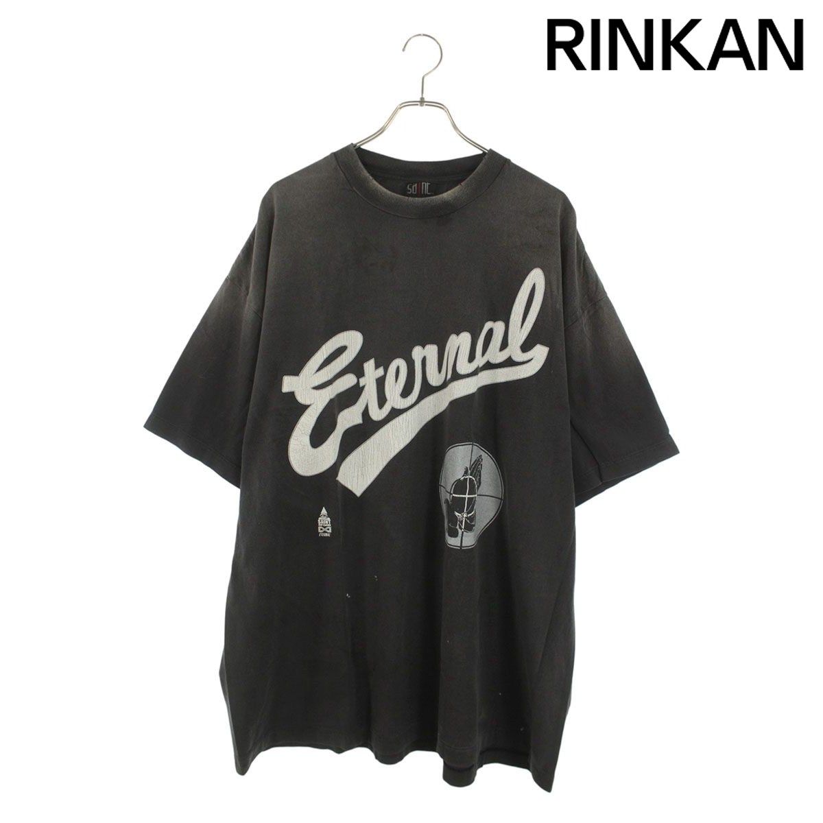 セントマイケル　セントオブゴット SAINT MICHAEL/セントマイケル/FG_LS TEE / SNT OF GOD / BLACK