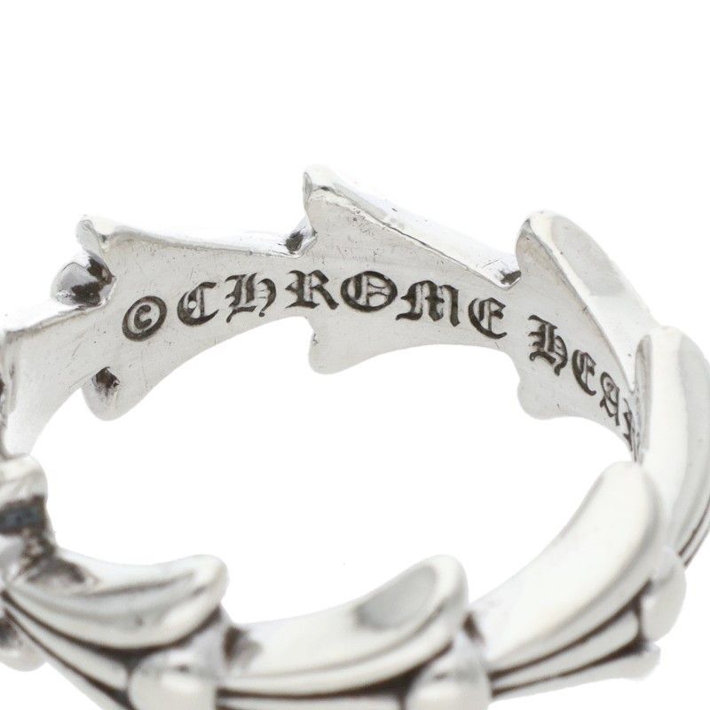 クロムハーツ CROSS TAIL/クロステイル シルバーリング メンズ 9号