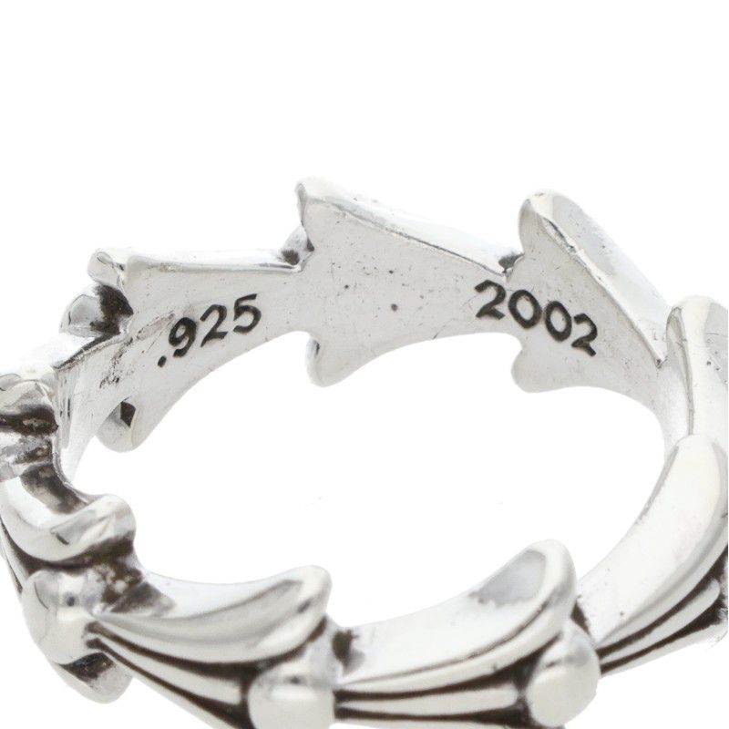 クロムハーツ CROSS TAIL/クロステイル シルバーリング メンズ 9号