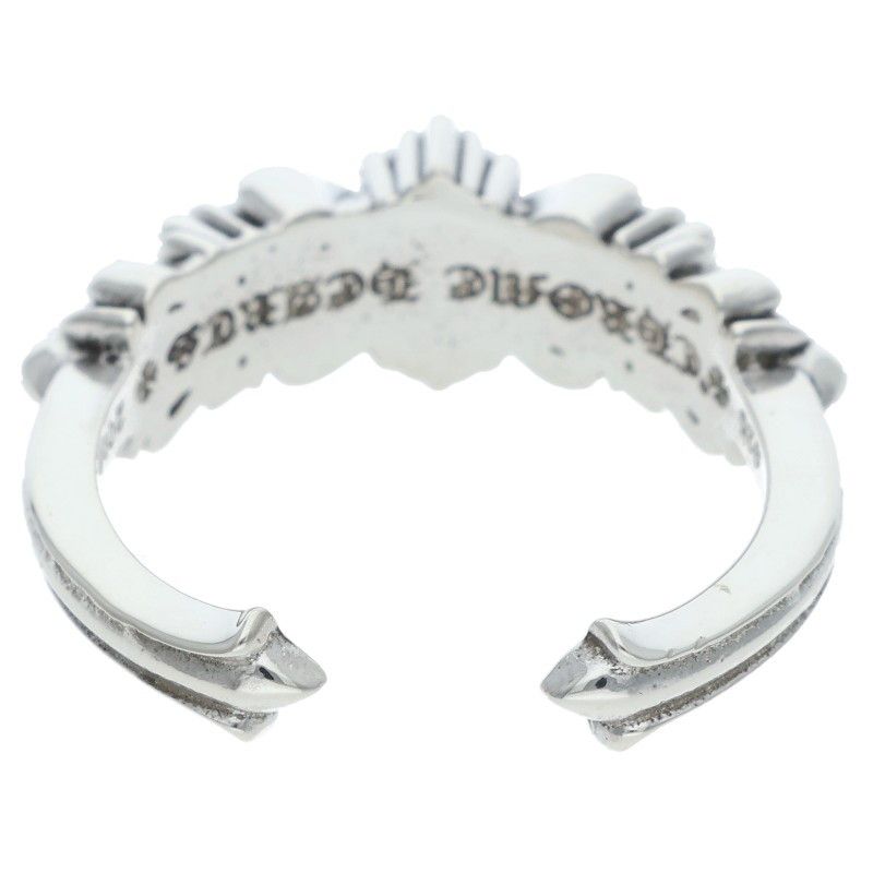 クロムハーツ BABY CLSC/ベイビークラシックダブルフローラル シルバー