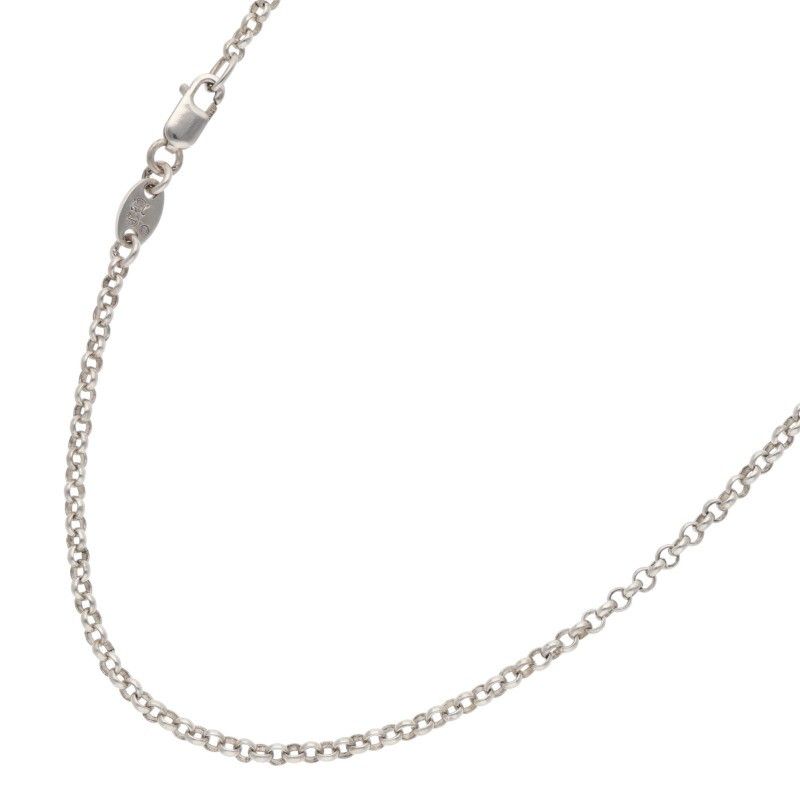 クロムハーツ NECKCHAIN R18/ロールチェーン18inch シルバーネックレス